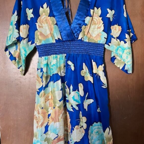 Sue Wong Silk Cocktail Dress - Picture 3 of 6